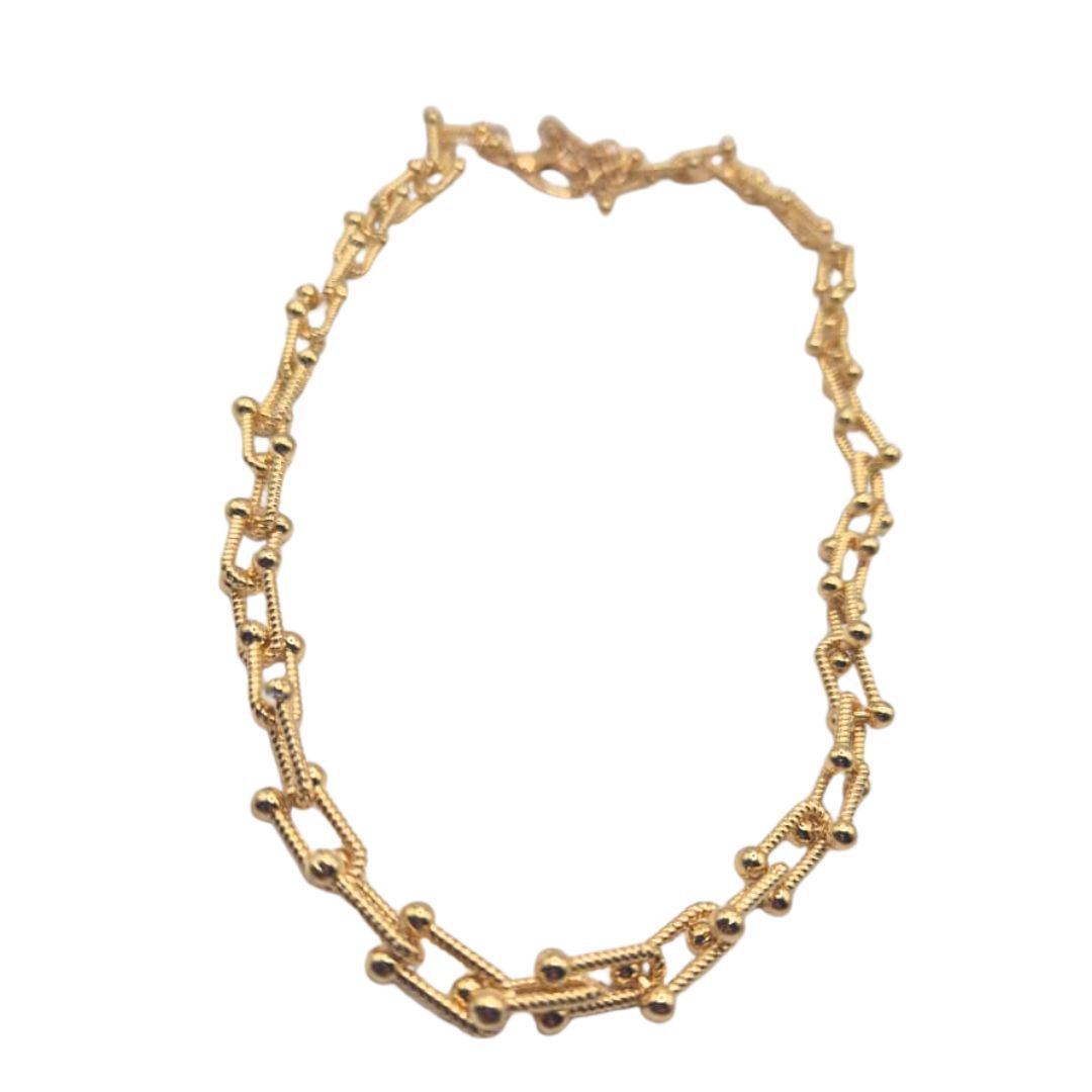 Colar Feminino Elos de Lu... - SOBERANA