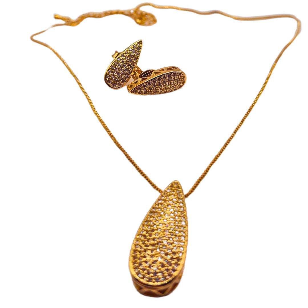 Conjunto Feminino Gota Craveja... - SOBERANA