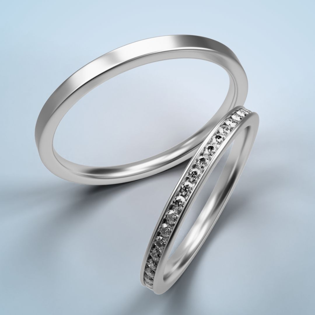 Aliança Prata Cronus Namoro Compromisso