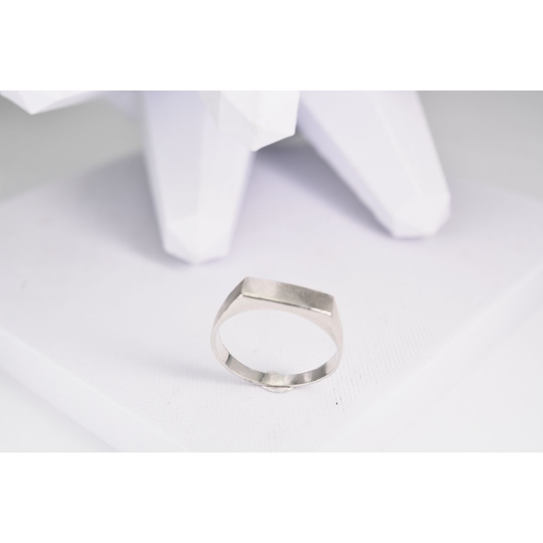 Anel Chapa Prata 925