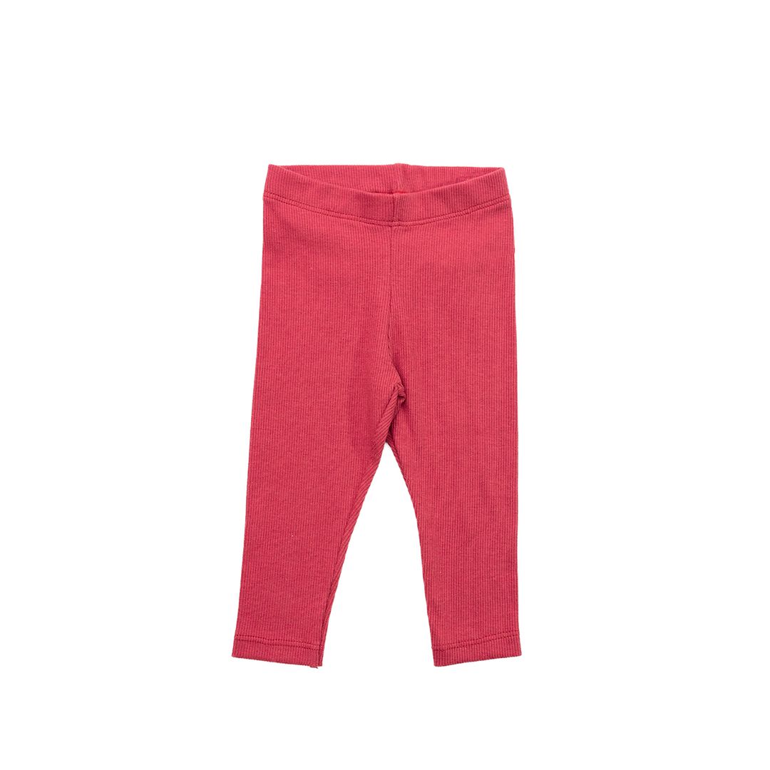 CALÇA SLIM CANELADA - VERMELHO 