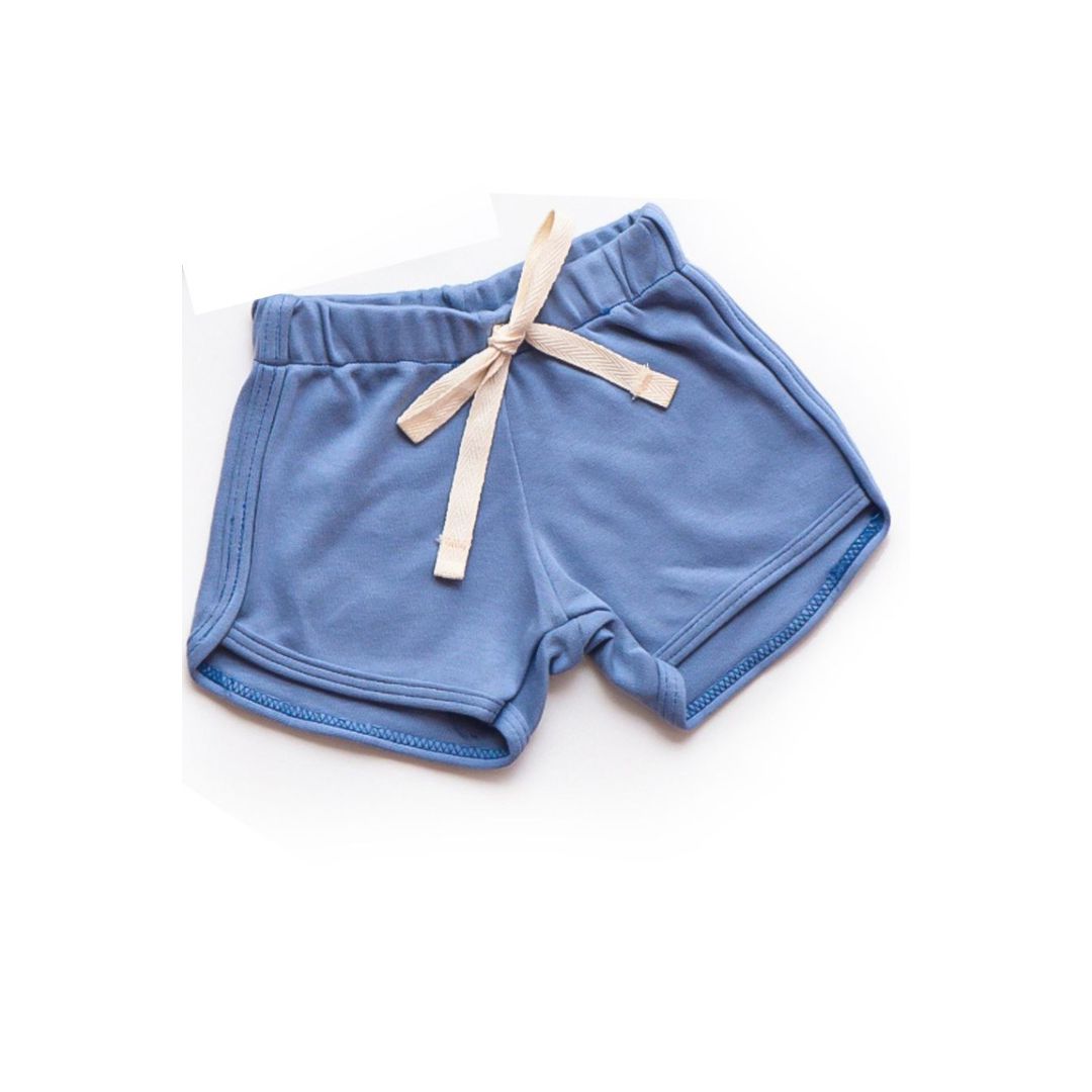 SHORT SUEDINE - AZUL