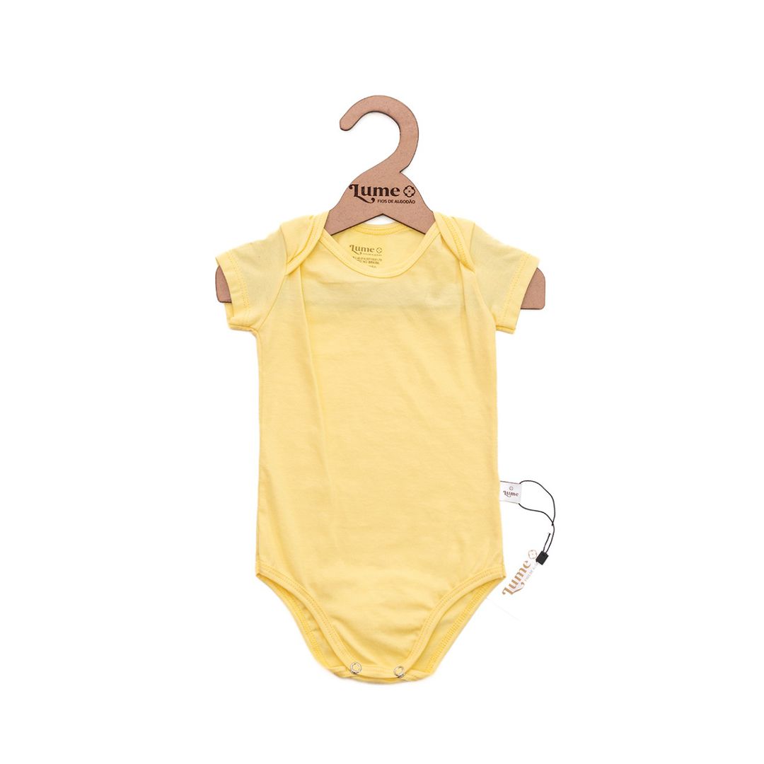 BODY CURTO - AMARELO 