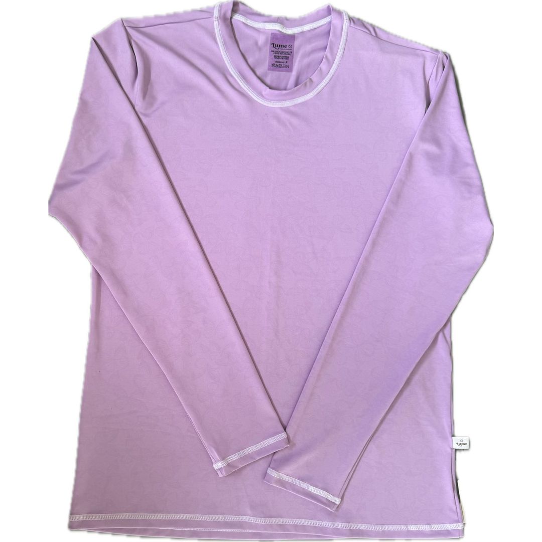 CAMISETA ADULTO PROTEÇAO UV 50 - LILAS 