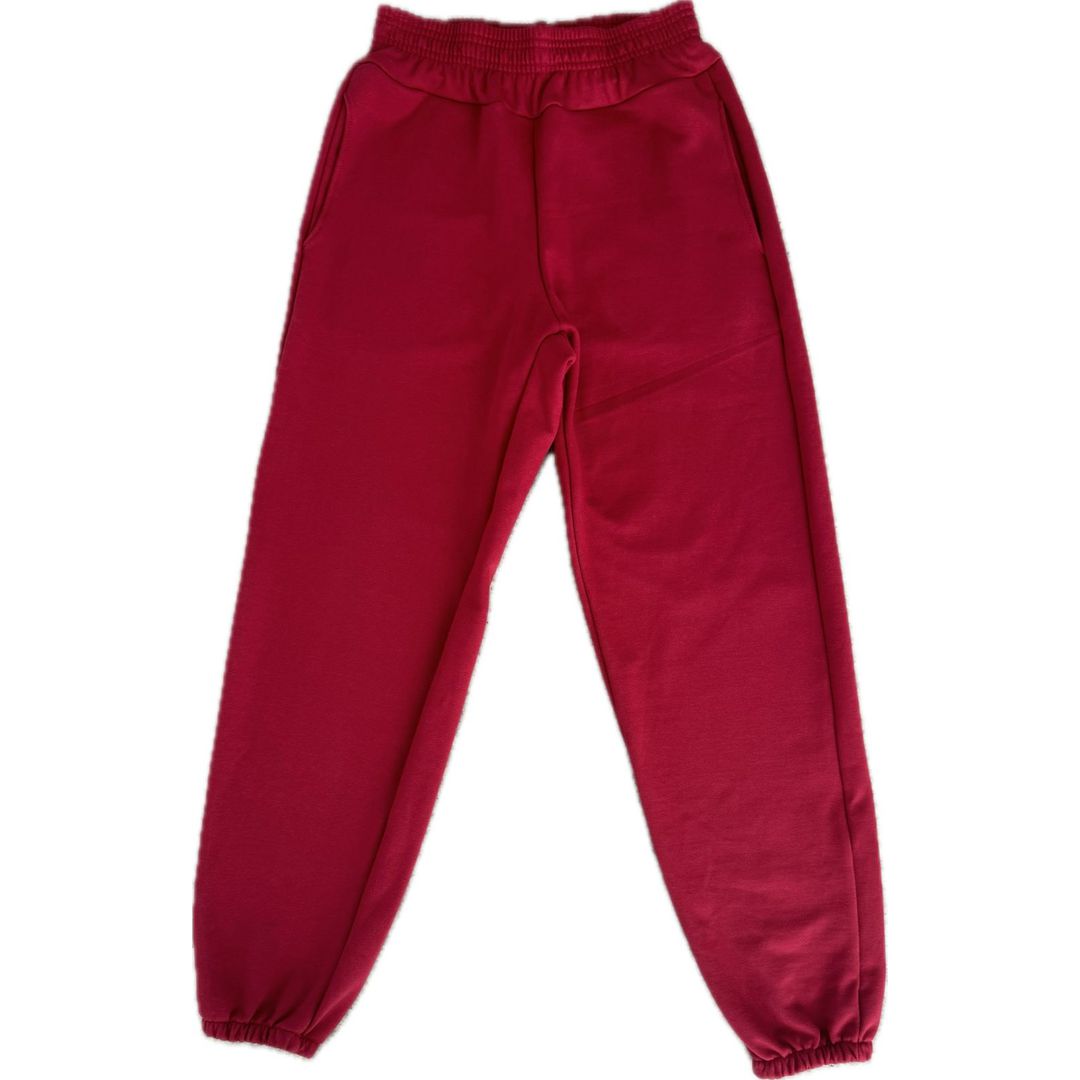 CALÇA MOLETOM ADULTO - VERMELHO 