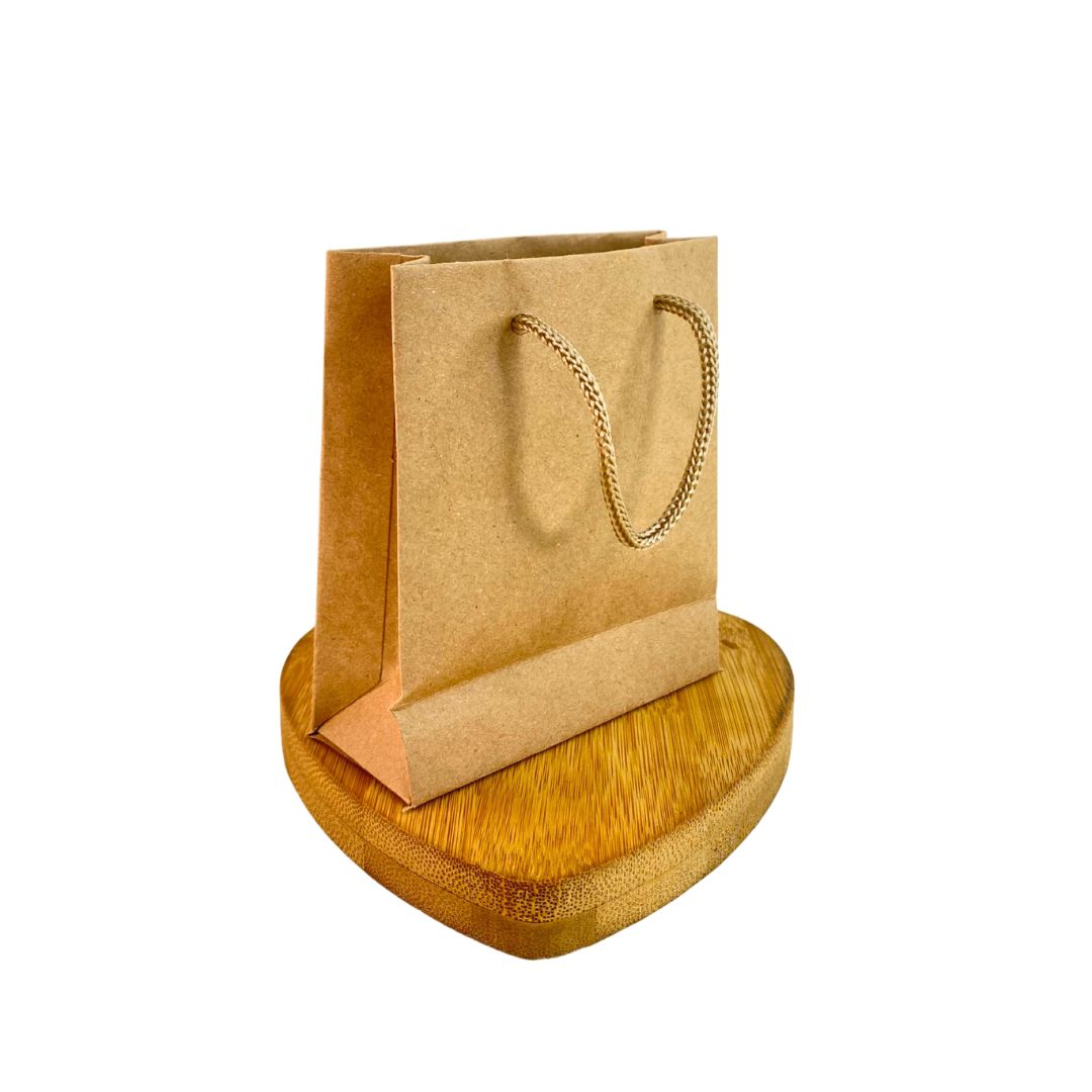 Sacolas de Presente Kraft 9x10cm, 14,5X20cm e 19x2... - METALVALE BIJU