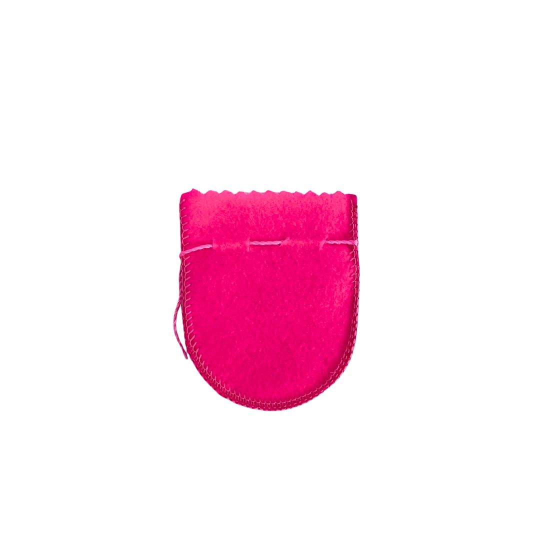 SACOS DE VELUDO 6,5X8MM - 5 UND - 138807 - METALVALE BIJU