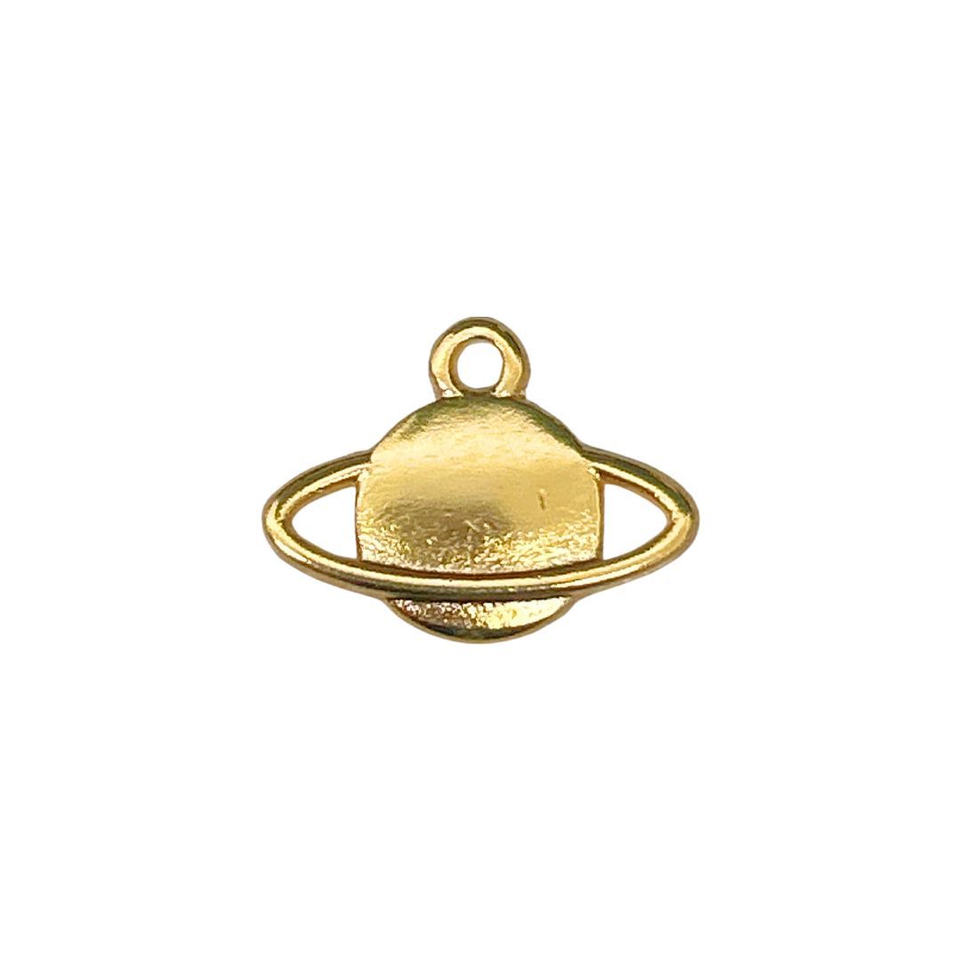 Pingente Saturno Dourado - 1 Uni - METALVALE BIJU