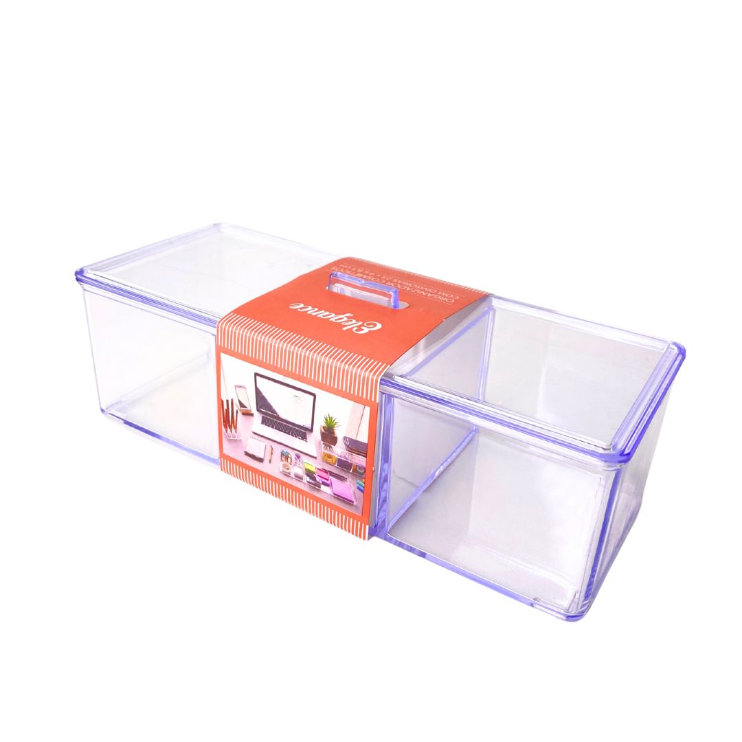 Organizador para Cosméticos c/ Divisórias -1 unida... - METALVALE BIJU