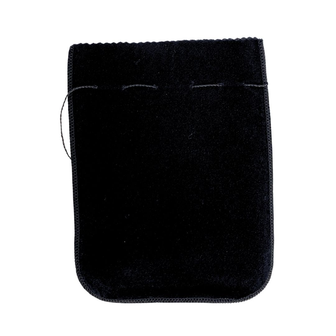 SACO DE VELUDO 15X20MM - 5 UND - 145169 - METALVALE BIJU