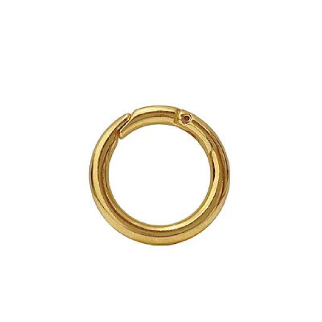 Argola Articulada Dourada 20MM - 148634 - METALVALE BIJU
