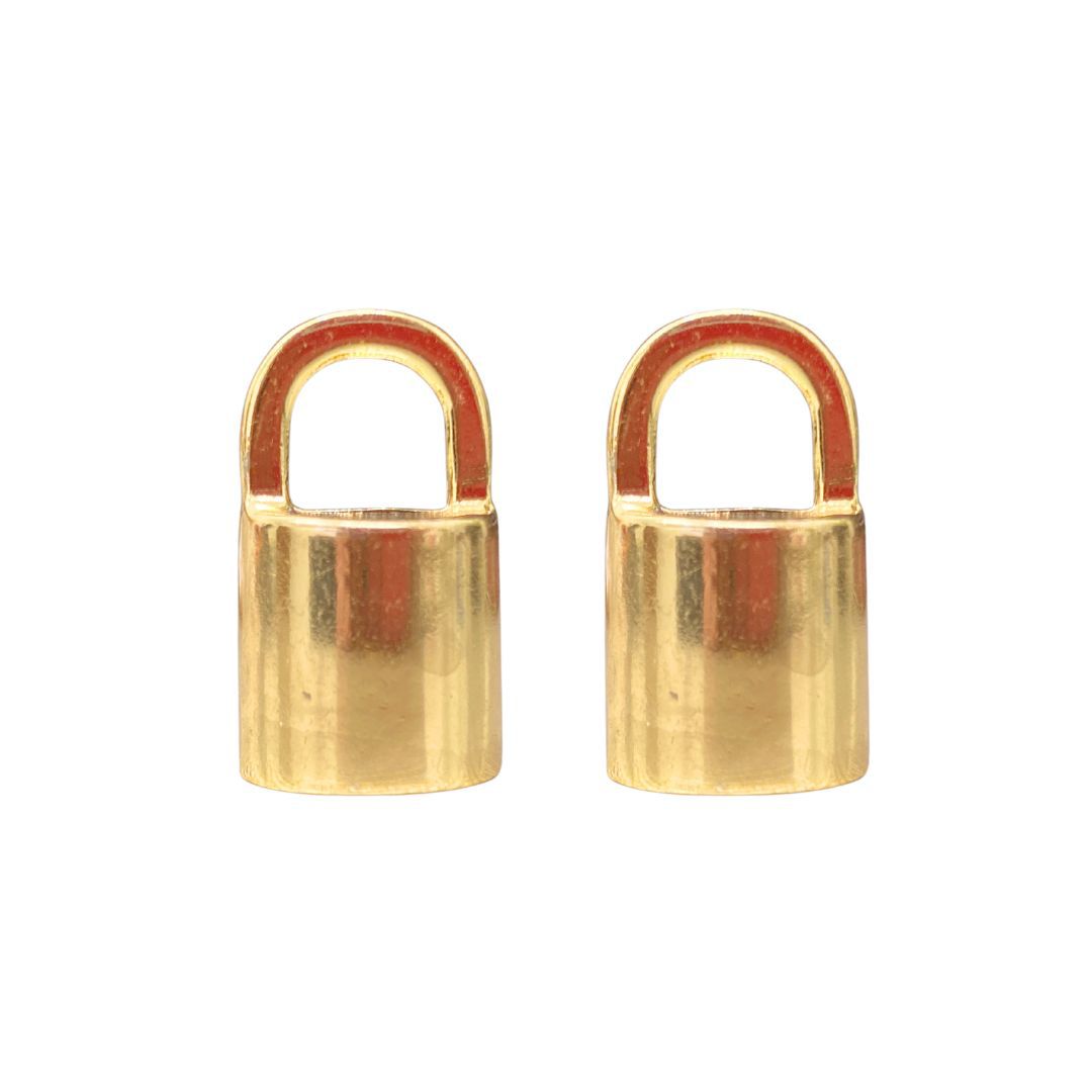 Terminais 11MM Dourado - 2 Unidades - 148828 - METALVALE BIJU