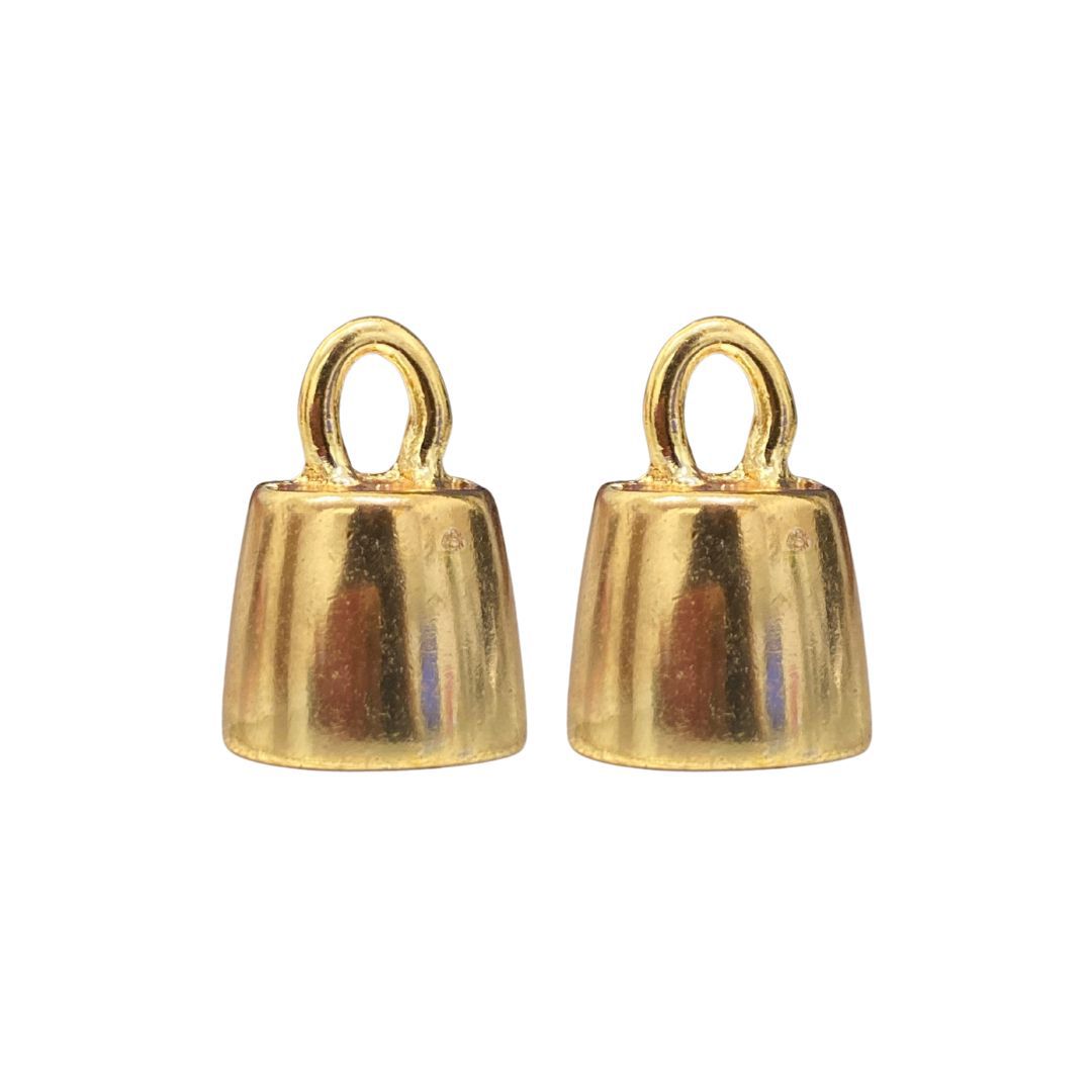 Terminais 15MM Dourado - 149312 - METALVALE BIJU