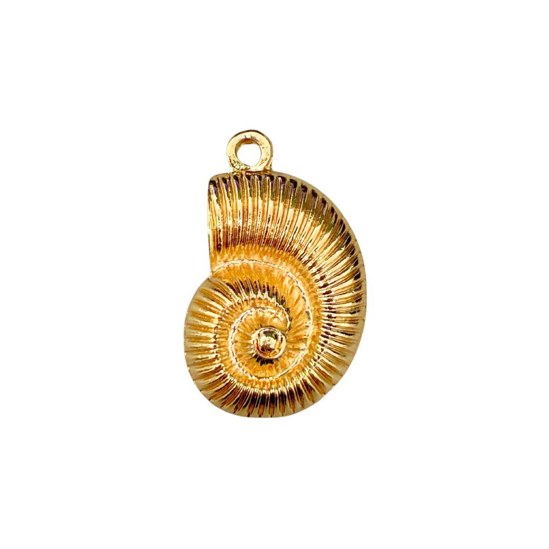 Pingente Caracol Dourado - 148327 - METALVALE BIJU