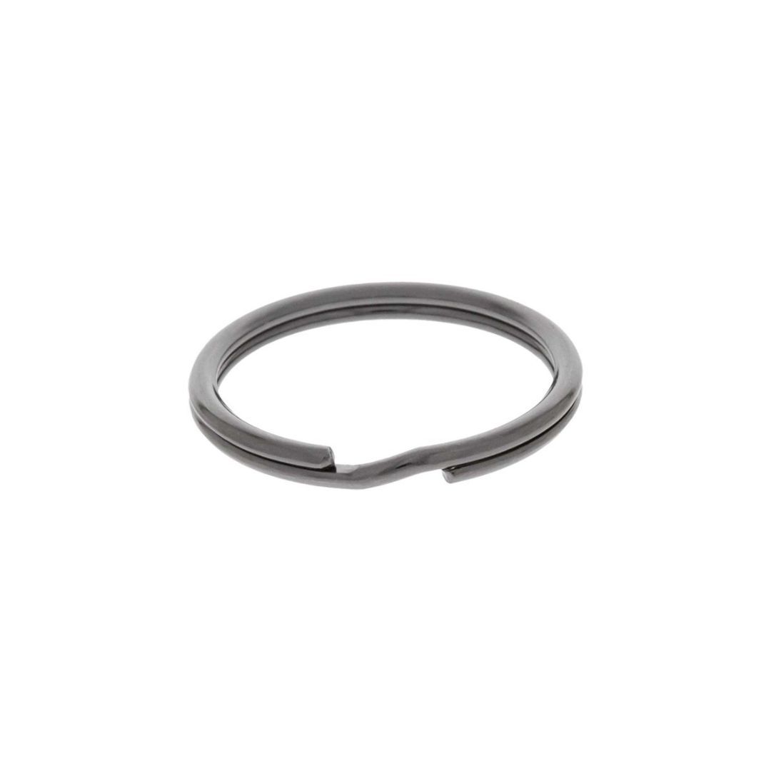 Argola Para Chaveiro Italiana 25MM Grafite - 10 Un... - METALVALE BIJU