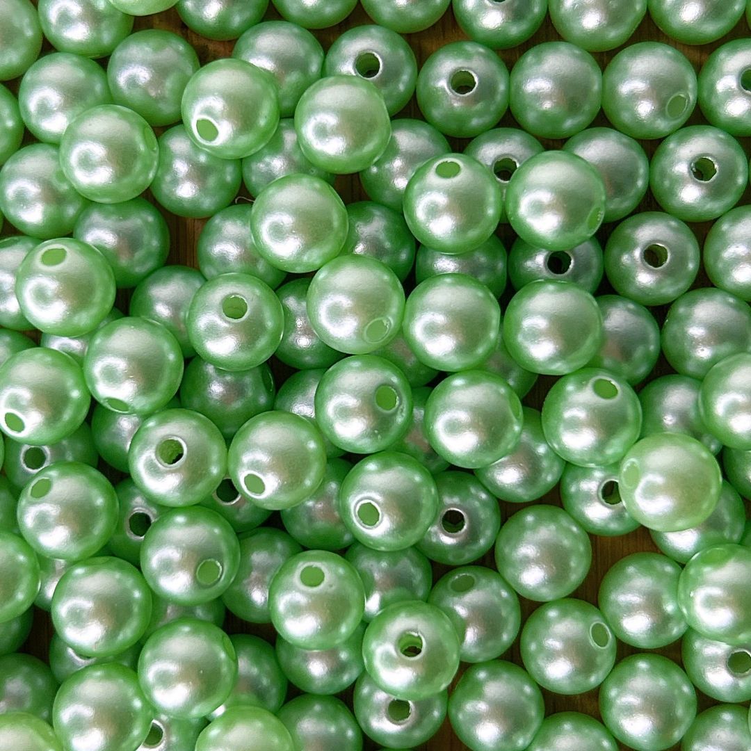 Pérola Acrílica 8MM Colorida – 50g - 147696 - METALVALE BIJU