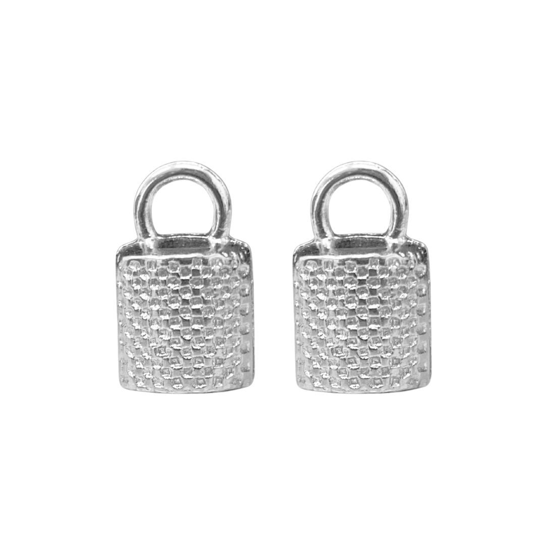Terminal 8MM Niquel - 2 Unidades - 147520 - METALVALE BIJU