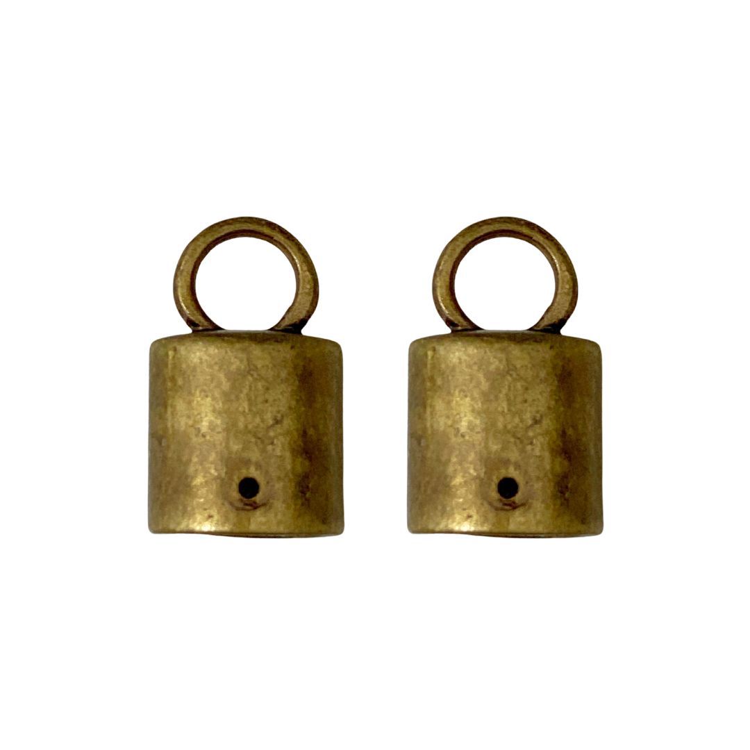 Terminal 12MM Ouro Velho - 2 Unidades - 12569 - METALVALE BIJU