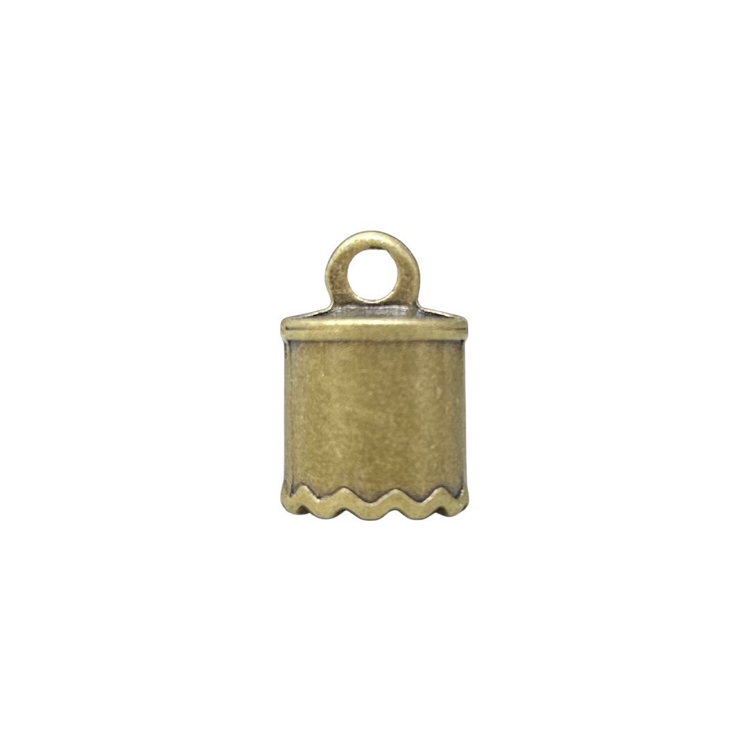 Terminal 10MM Ouro Velho - 148812 - METALVALE BIJU