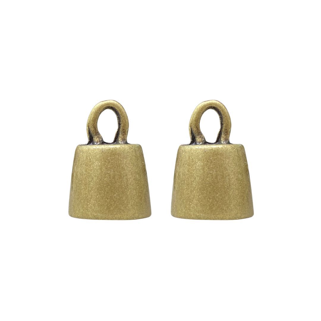 Terminal 12MM Ouro Velho - 2 Unidades - 148811 - METALVALE BIJU