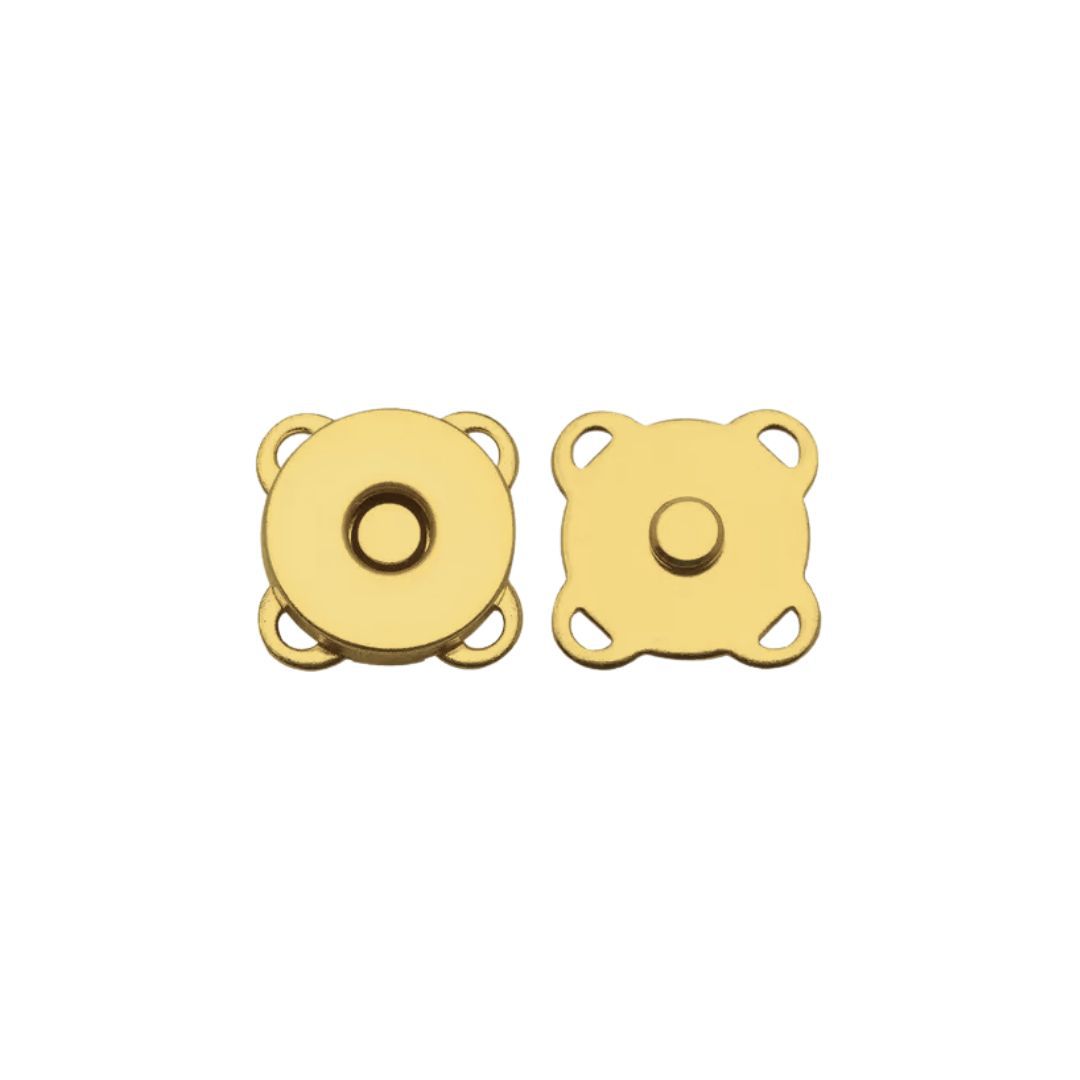 Botão Imantado Costuravel 18MM Dourado - 2 Unidade... - METALVALE BIJU