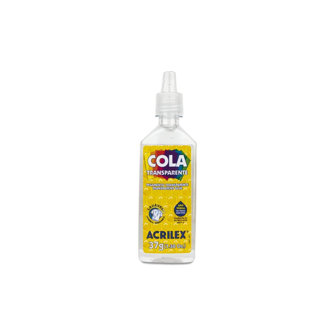 Cola Transparente Acrilex 37g - 147728 - METALVALE BIJU