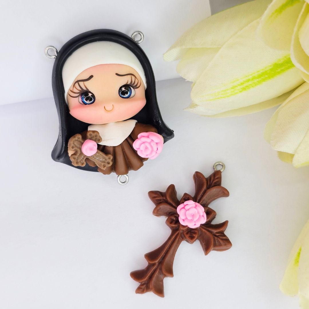  Santa Terezinha - KIT ENTREMEIO BISCUIT - METALVALE BIJU