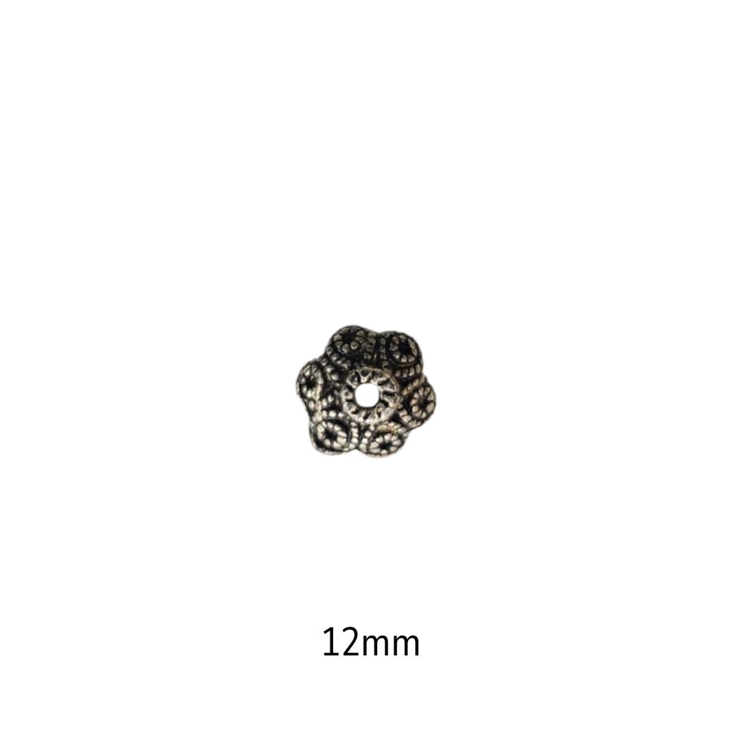 Tulipa Vintage 12mm Ouro Velho - 5g - METALVALE BIJU