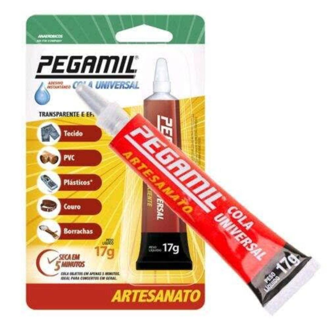 Cola pegamil 17g - 135399 - METALVALE BIJU