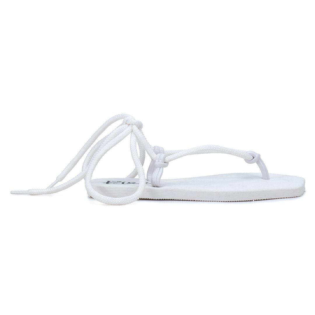 Chinelo Lacê Branco