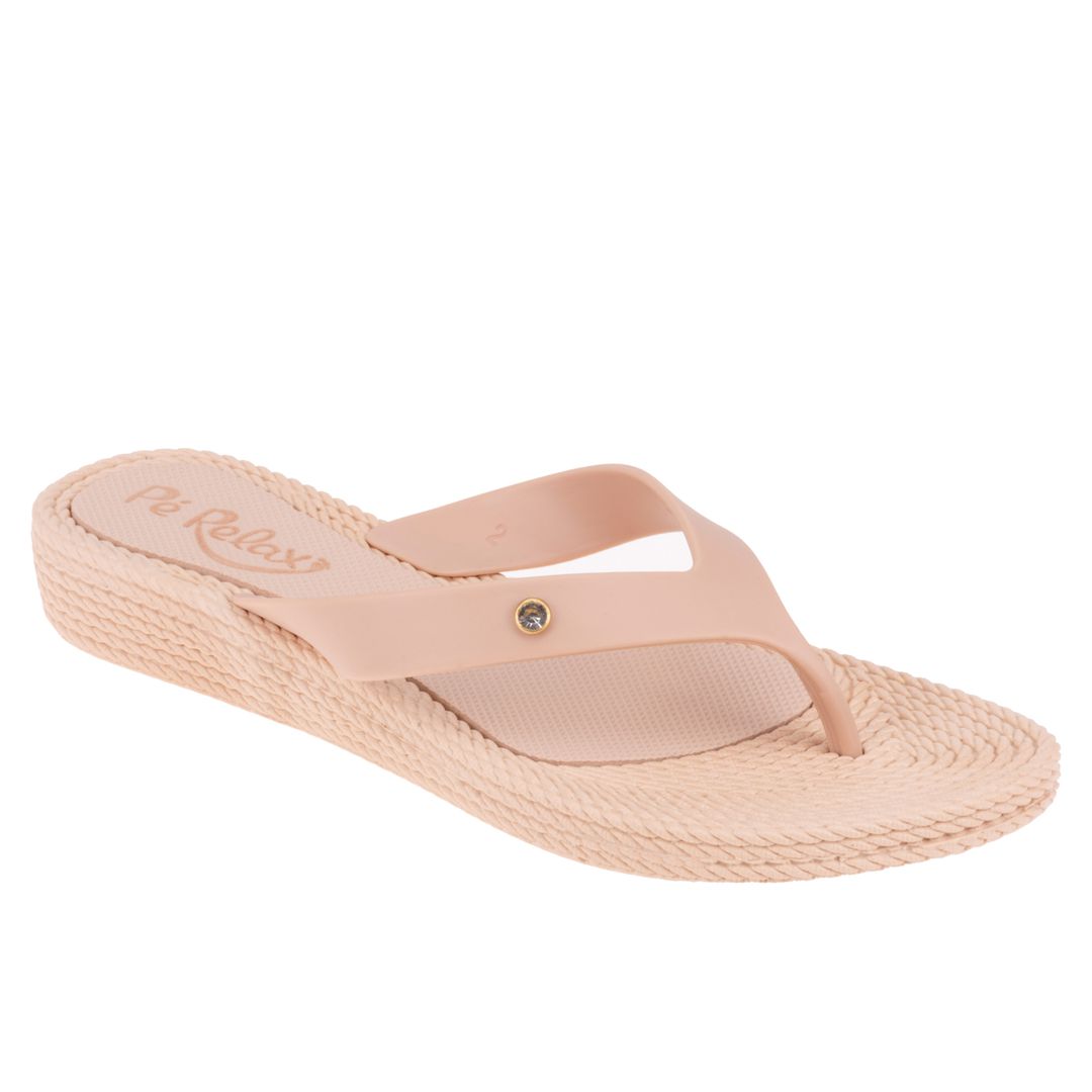 Chinelo Flat Agapanto - Antique