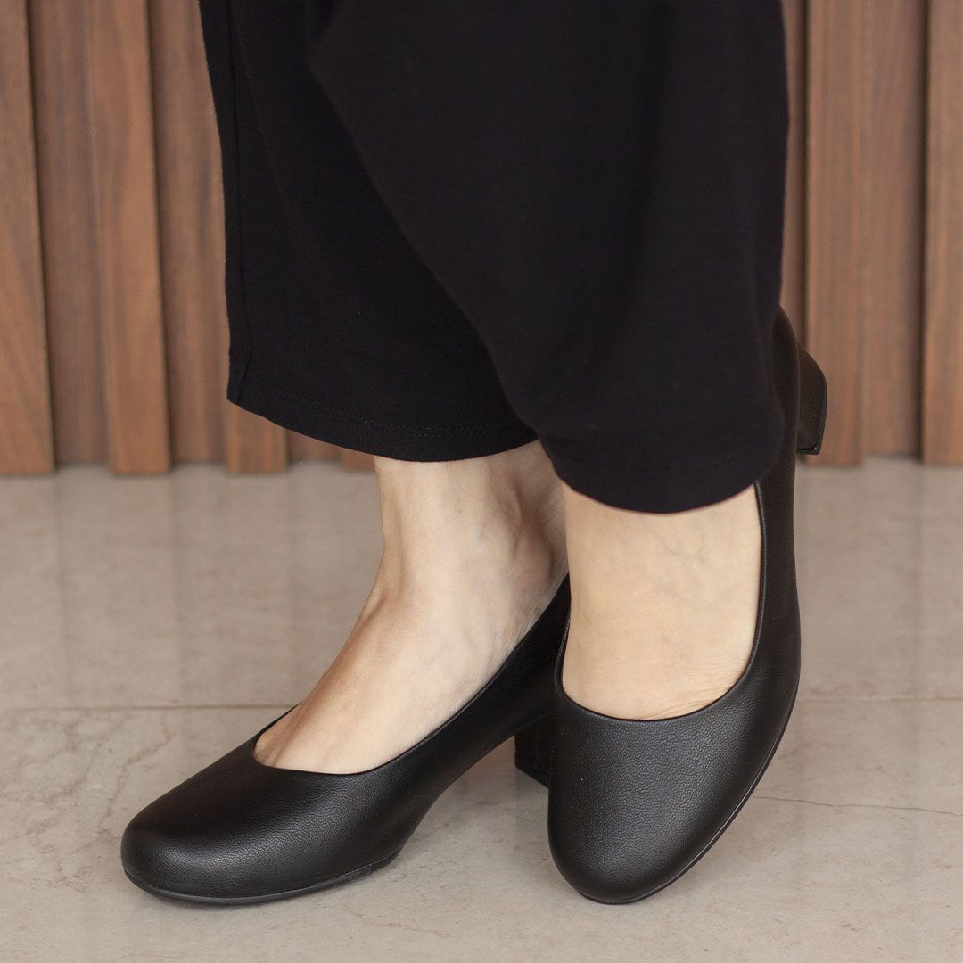 Sapatos social outlet preto feminino