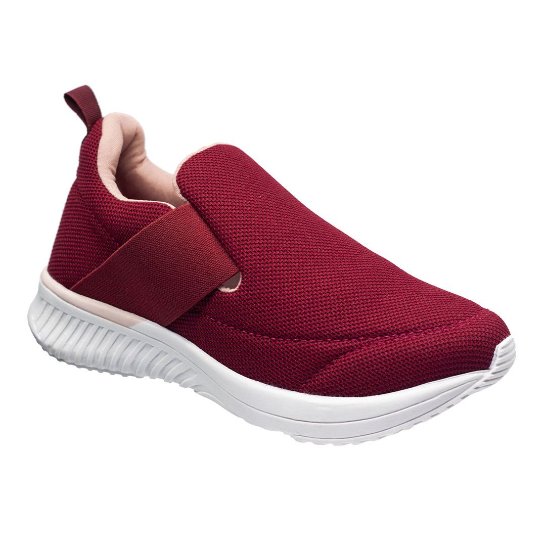 Tênis Slip On Girassol - Bordô