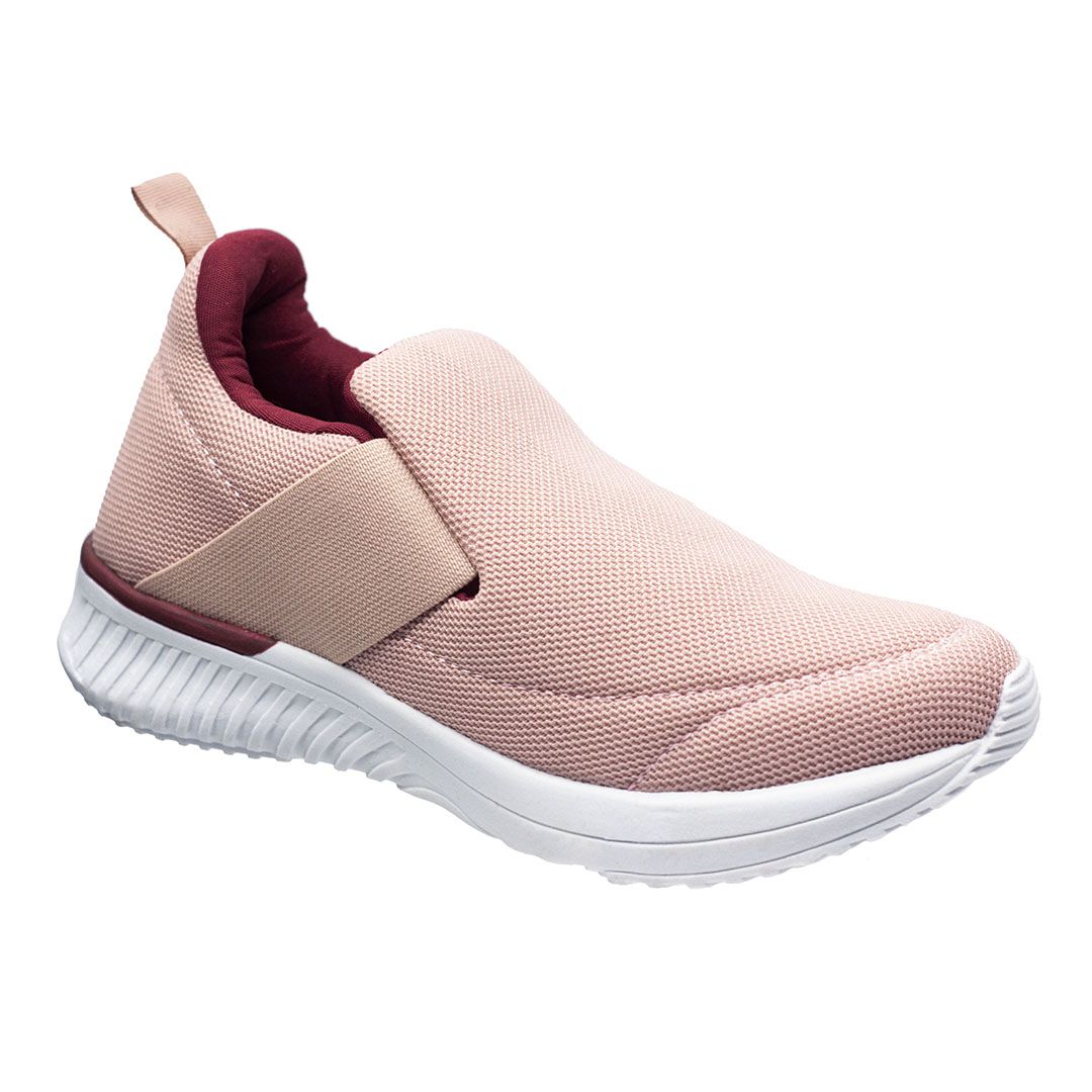 Tênis Slip On Girassol - Rose/Bordô