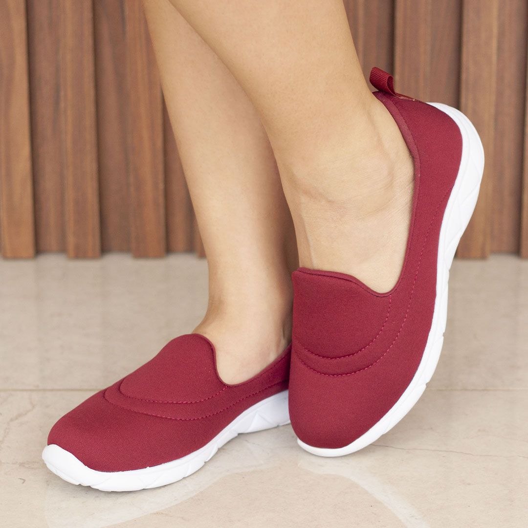 T nis Slip On Ultra Leve ideal para Fascite e Espor o Bord P