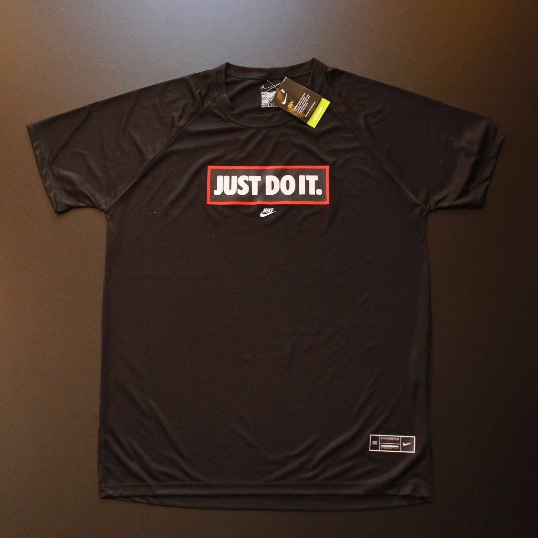 CAMISETAS DRY-FIT PROTEÇAO UV - PRETO - Atacado Rei das Cuecas