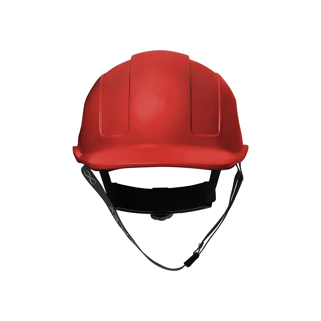 Capacete Steelflex Turtle Vermelho com Aba Frontal, Suspensão, Catraca e Jugular Ca35983