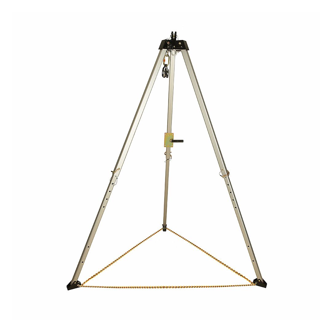 Tripé Steelflex de Alumínio com Base em Corrente - Ajuste de 1,15m a 2m