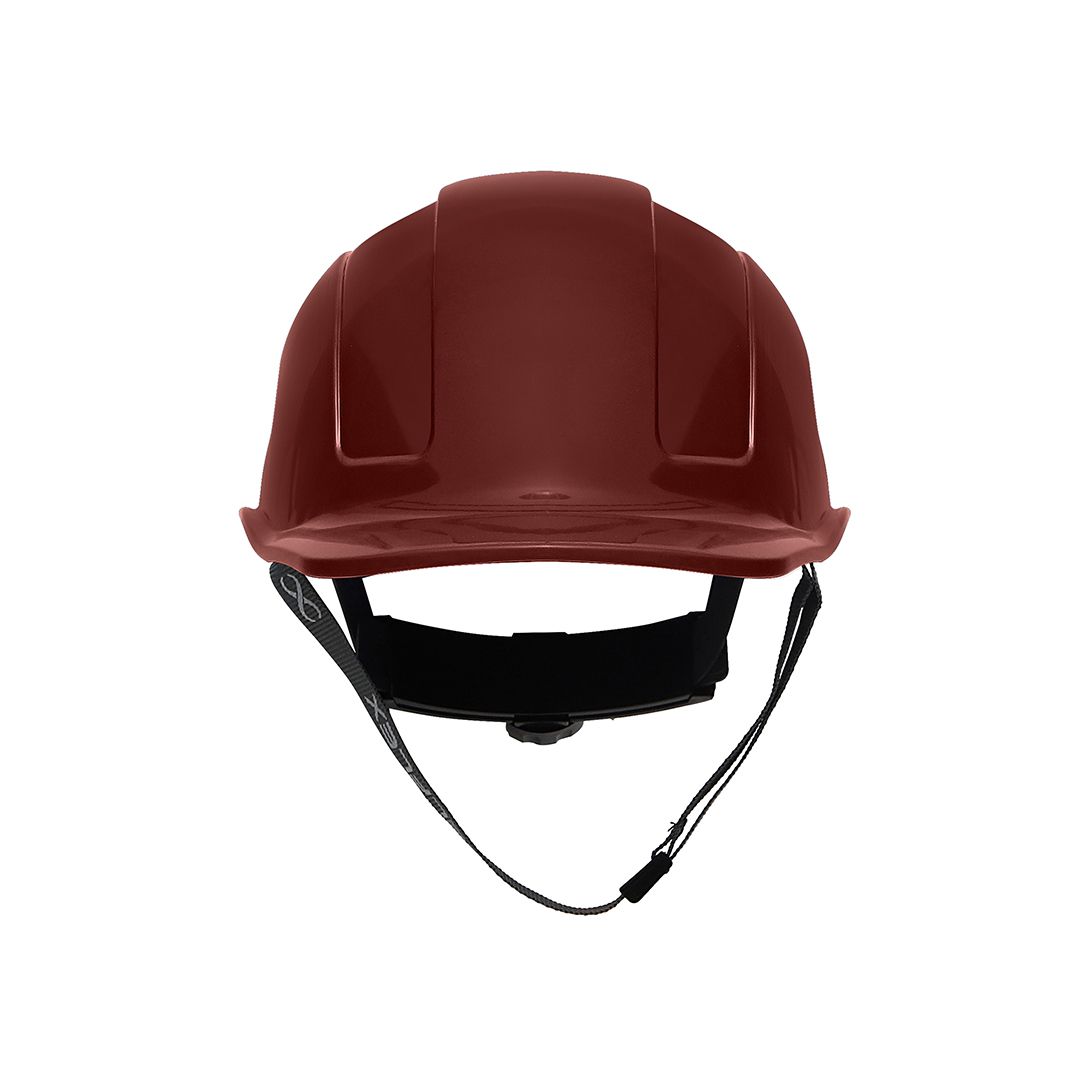 Capacete Steelflex Turtle Marrom com Aba Frontal, Suspensão, Catraca e Jugular Ca35983