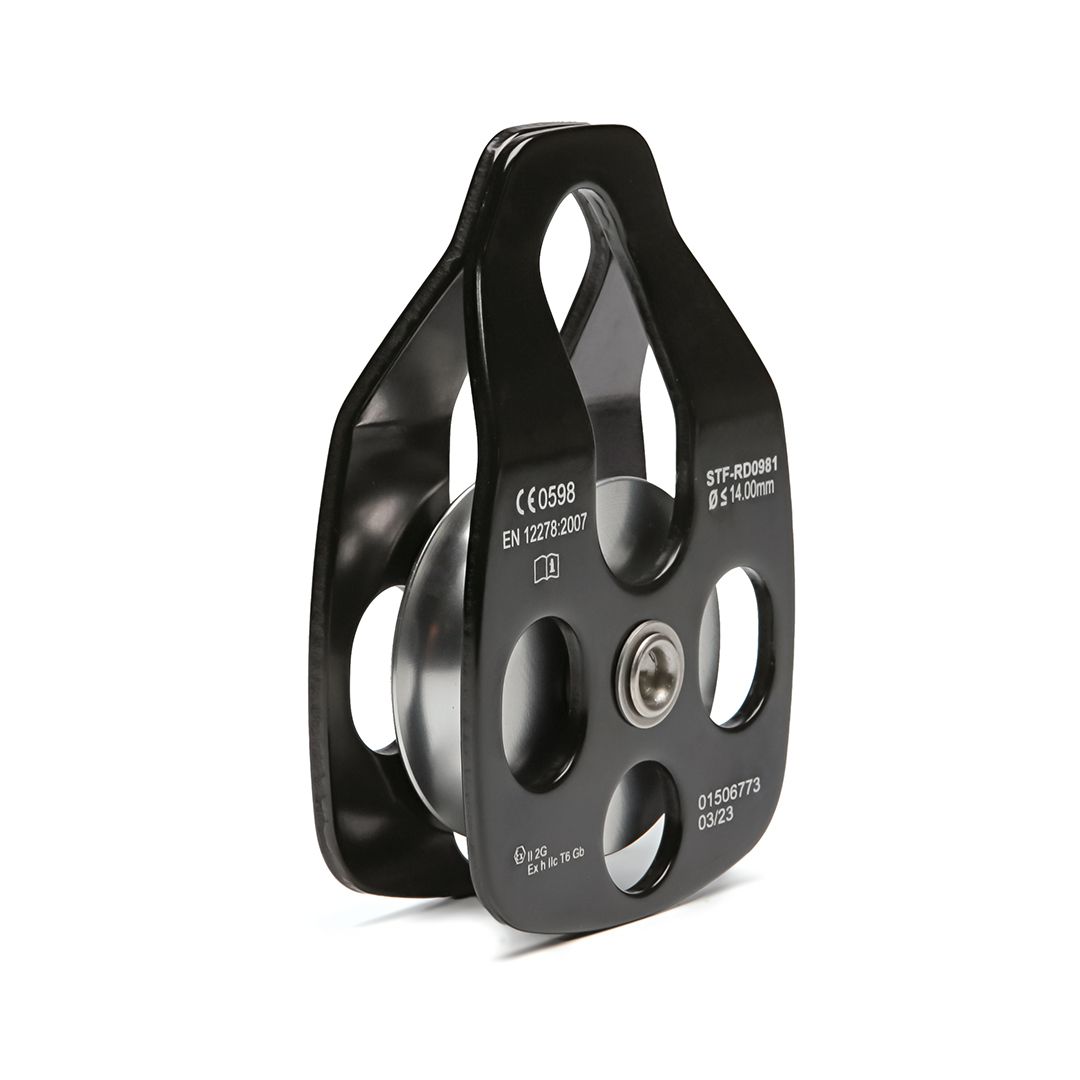 Polia Simples Steelflex P/ Corda Unilateral