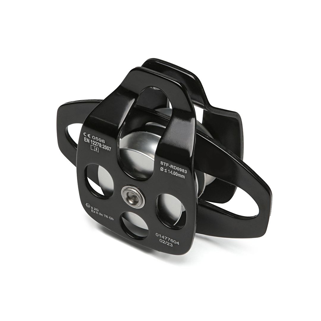 Polia Dupla Steelflex P/ Corda 12 a 16mm