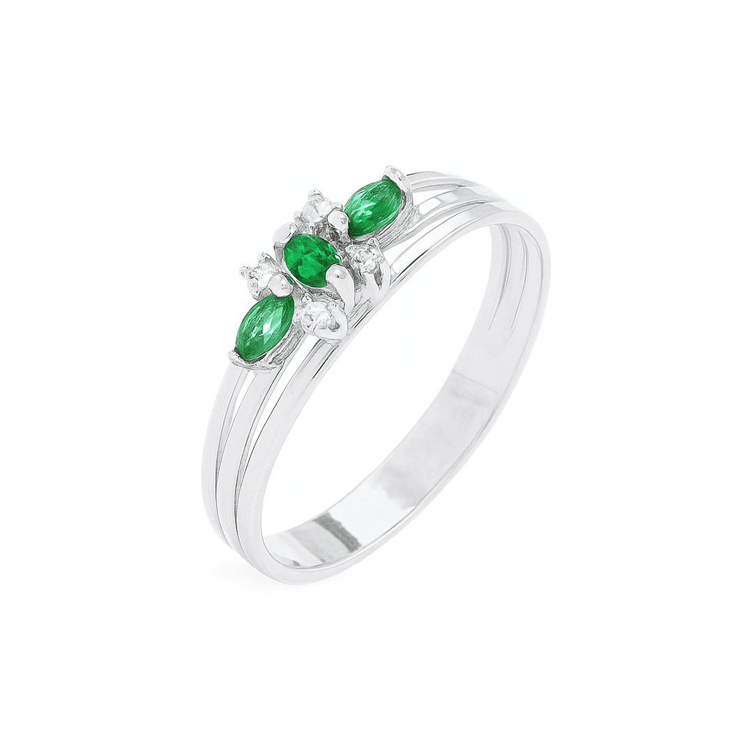 Anel de Formatura em Prata 950 - CH50T - RAINHA JOIAS E ALIANÇAS