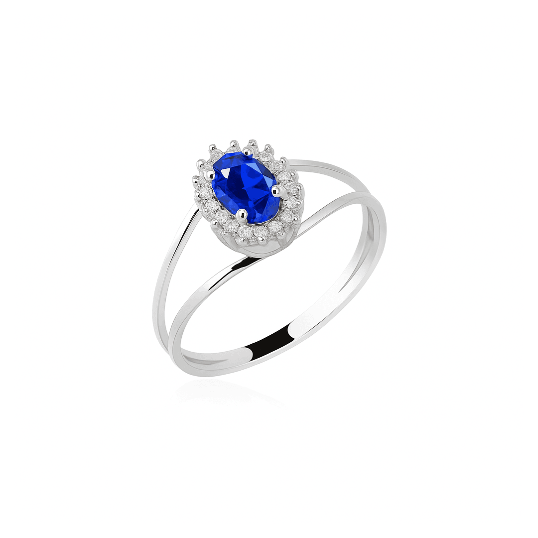 Anel de Formatura em Prata 950 - CH002D - RAINHA JOIAS E ALIANÇAS