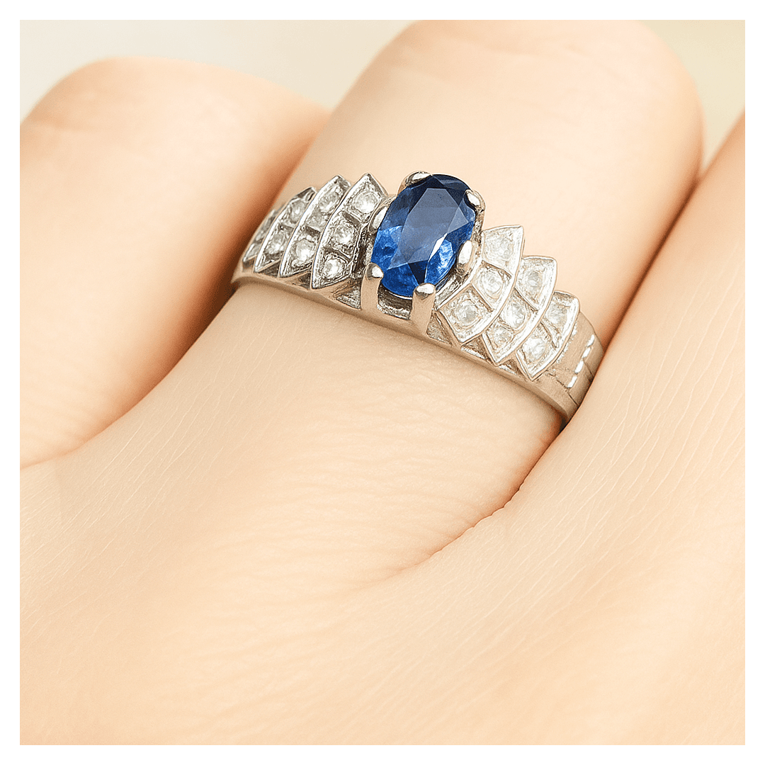 Anel de Formatura em Prata 950