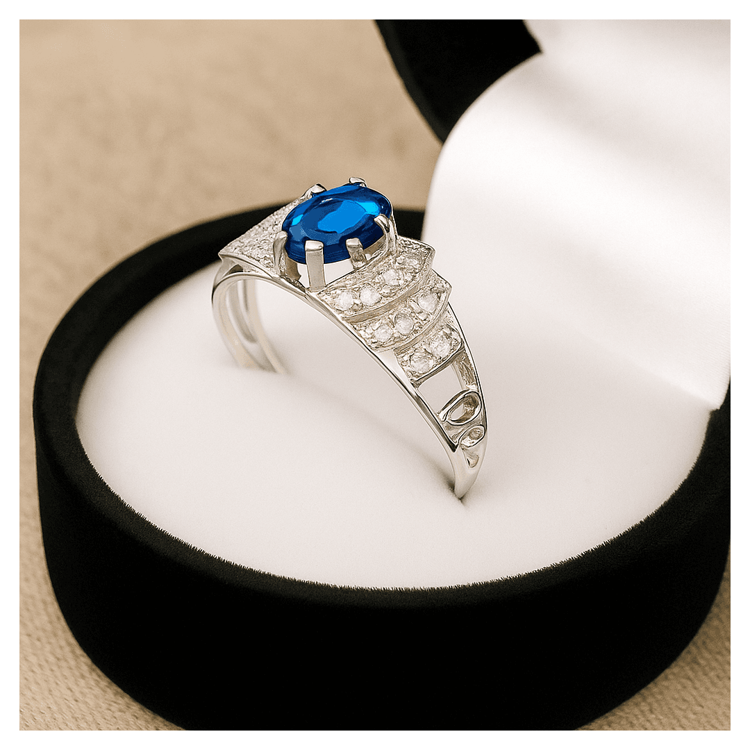 Anel de Formatura em Prata 950