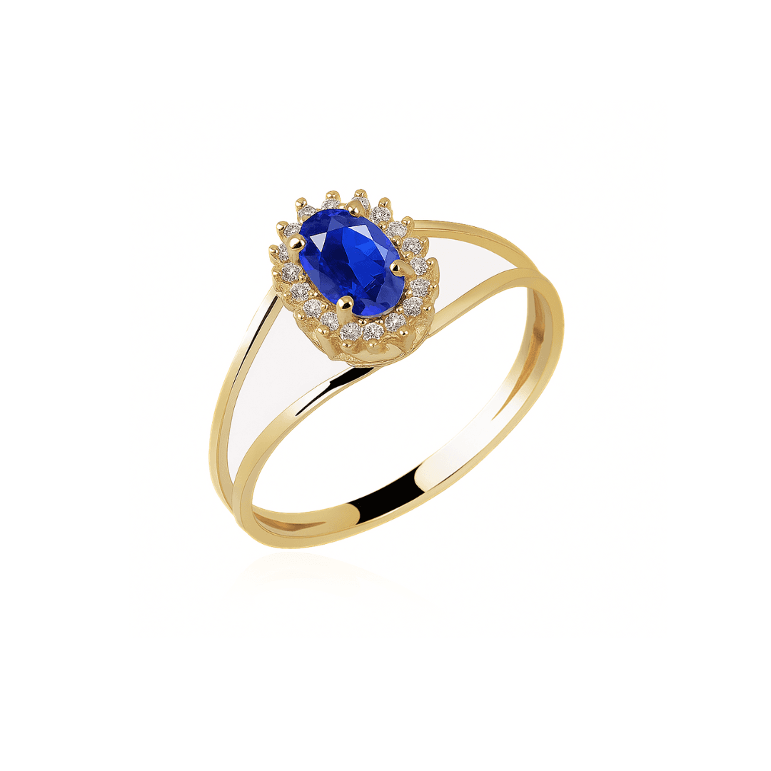 Anel de Formatura em Ouro 18K - CH002D - RAINHA JOIAS E ALIANÇAS