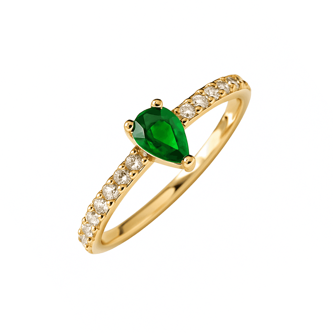 Anel de Ouro 18k - AURORA - ALIANÇAS RAINHA VIRTUAL 
