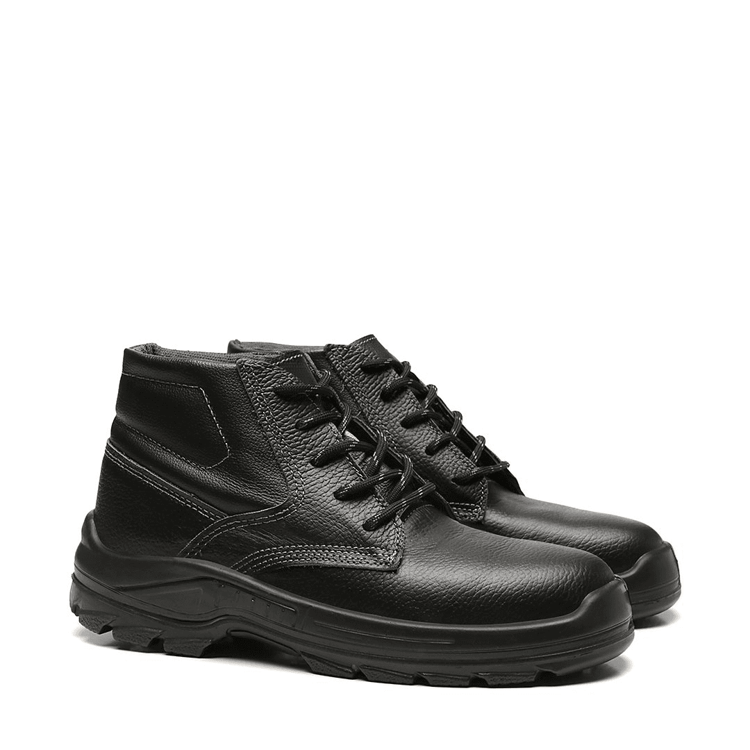 BOTINA DE SEGURANÇA DE AMARRAR CANO ACOLCHOADO