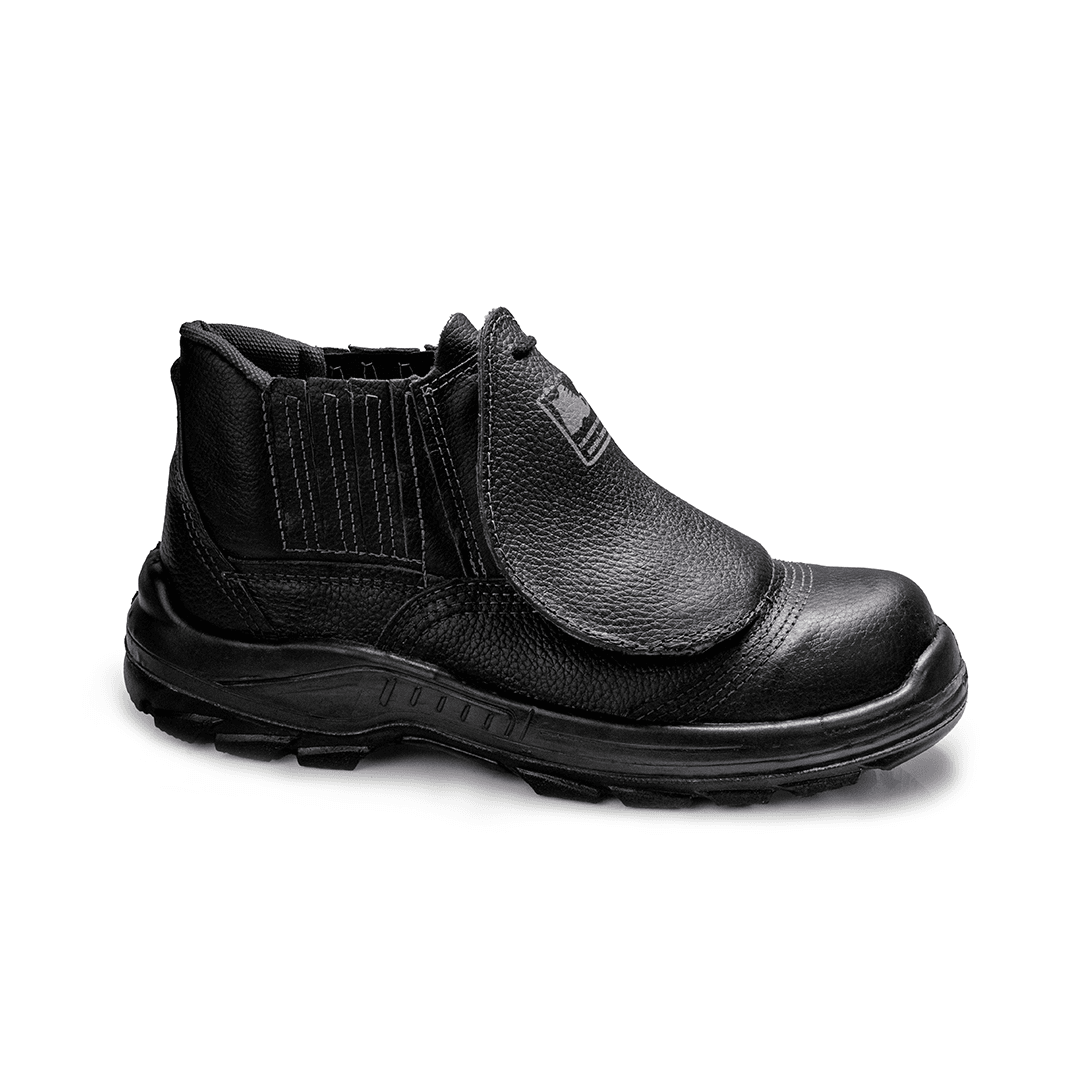 STONE BOTINA SEGURANÇA COURO METATARSO PU BORRACHA BIDENSIDADE