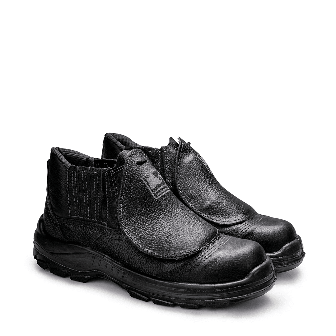 STONE BOTINA SEGURANÇA COURO METATARSO PU BORRACHA BIDENSIDADE